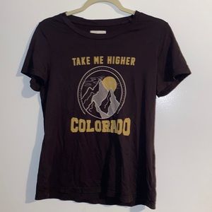 Mate the Label Size Small Take me Higher Colorado! Tee ⛰
